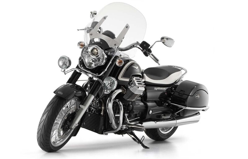 Black Motorcycle — Neutral, Photograph, Windshield, Saddlebags
