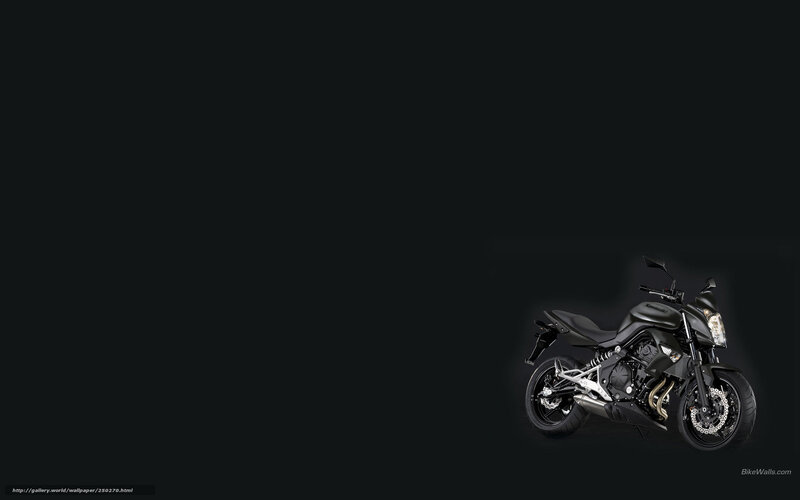 black motorcycle on dark background