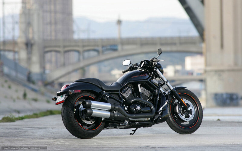 Black Motorcycle on Pavement — Urban, Afternoon
