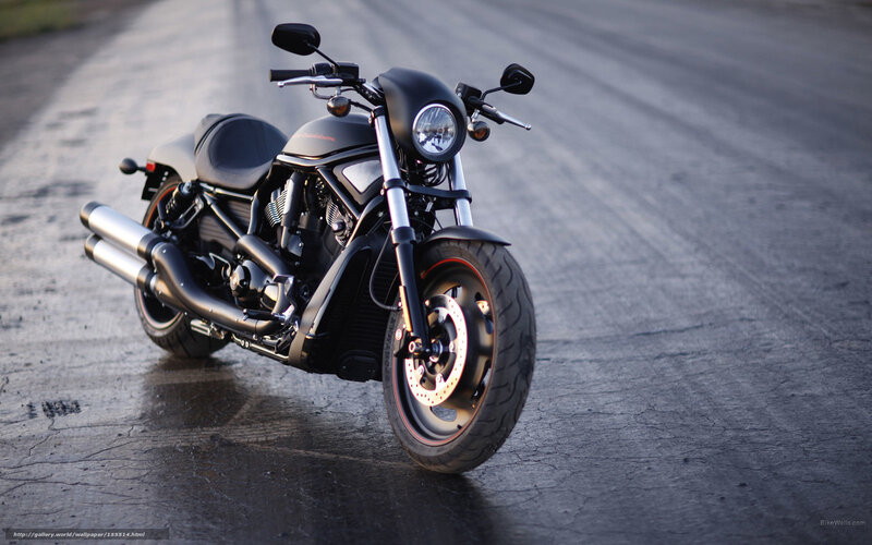 Black Motorcycle on Road — Dramatic, Sunset, Photograph, Exhaust