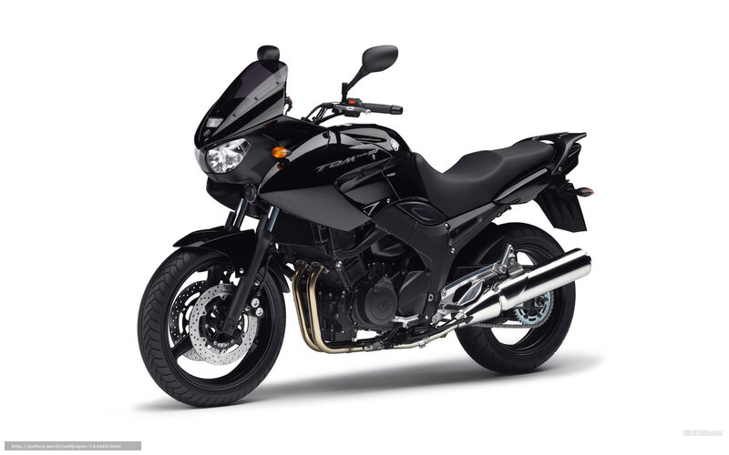 black motorcycle on white background