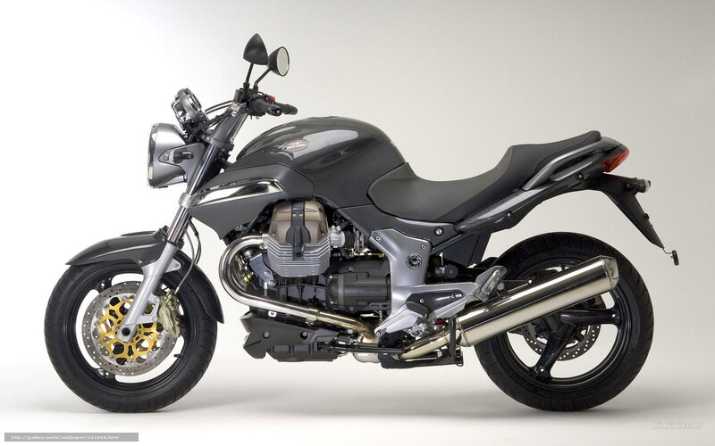 black motorcycle side profile