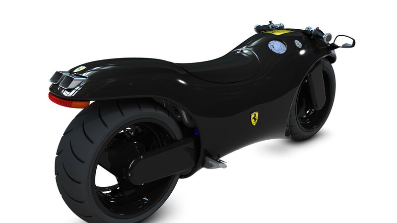 Black Motorcycle — Sleek