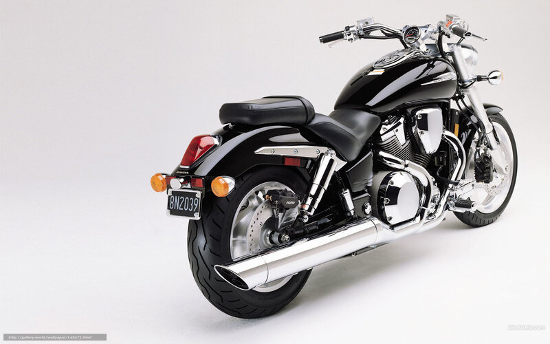 black motorcycle studio shot