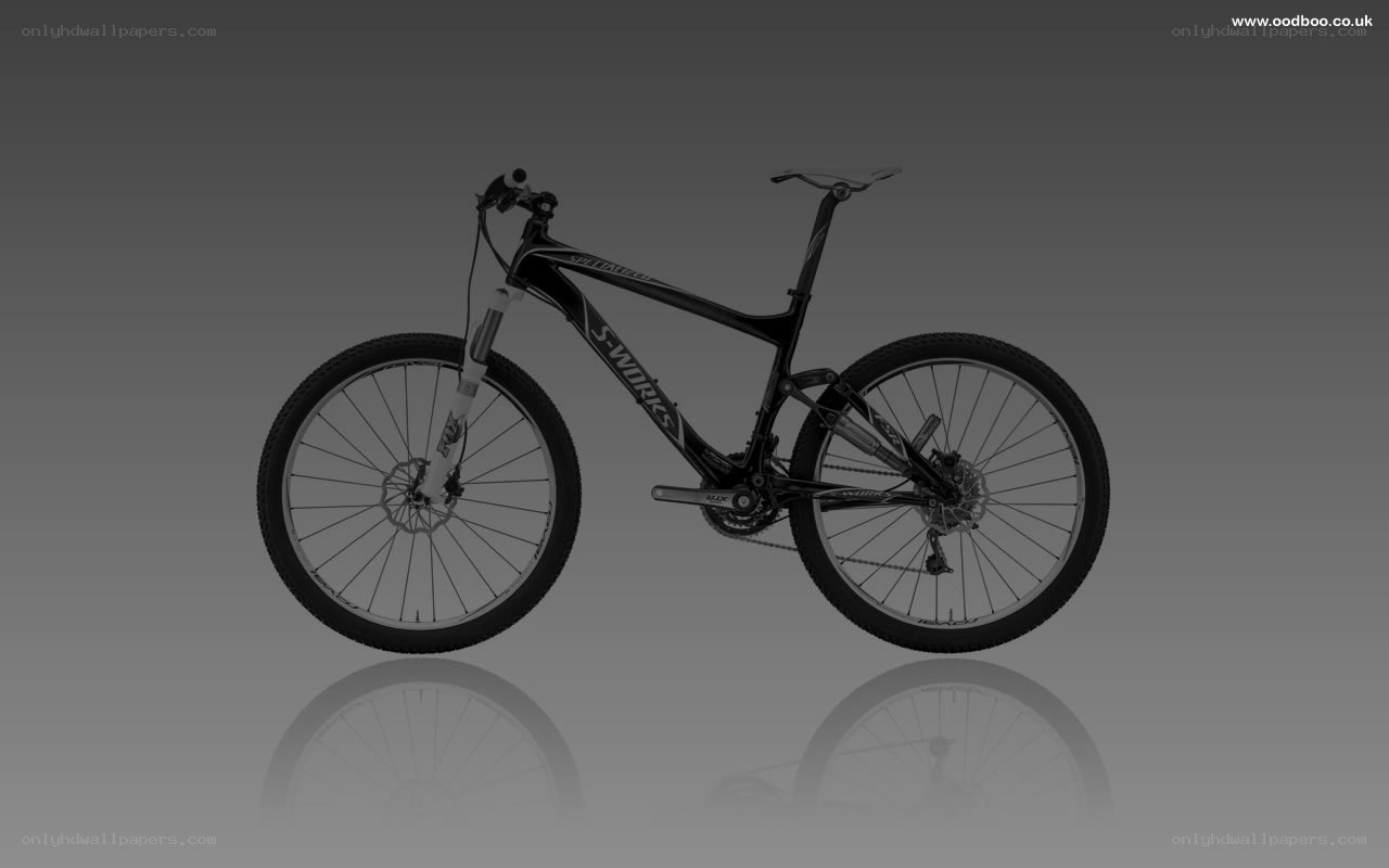 black mountain bike