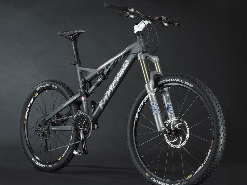Black Mountain Bike — Dramatic
