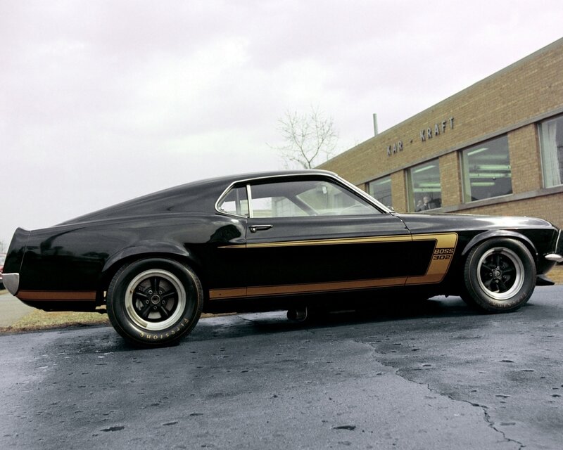 Black Muscle Car — Calm, Photograph