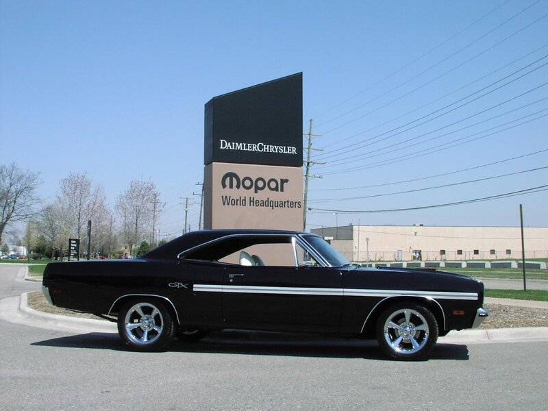 Black Muscle Car — Clear
