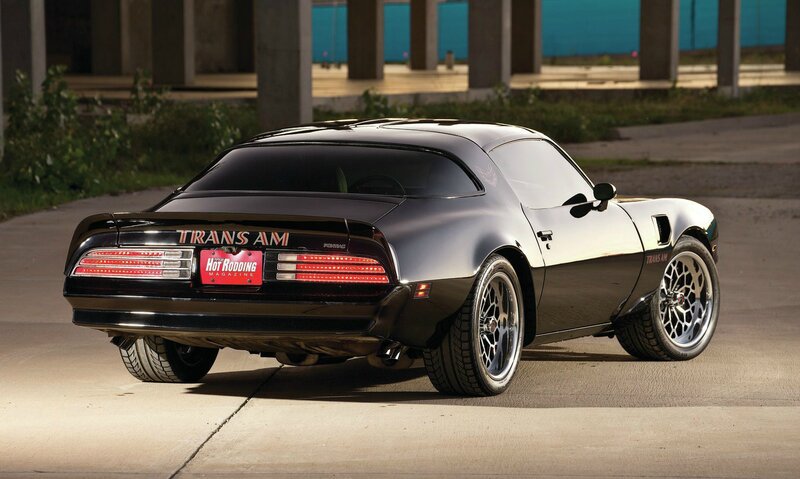 Black Muscle Car — Dramatic, Afternoon, Photograph, Concrete