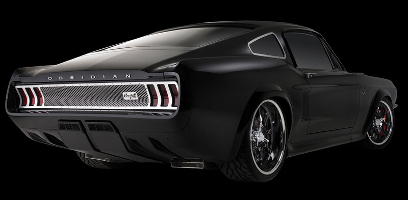 Black Muscle Car — Dramatic, Photograph, Car Grille, Wheels