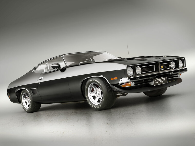 Black Muscle Car — Dramatic, Photograph, License Plate