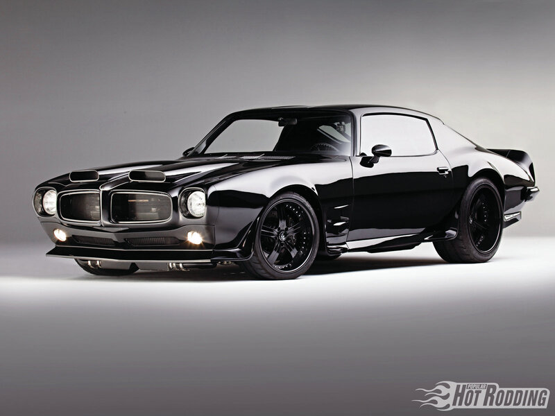 Black Muscle Car — Dramatic, Photograph, Studio Lighting