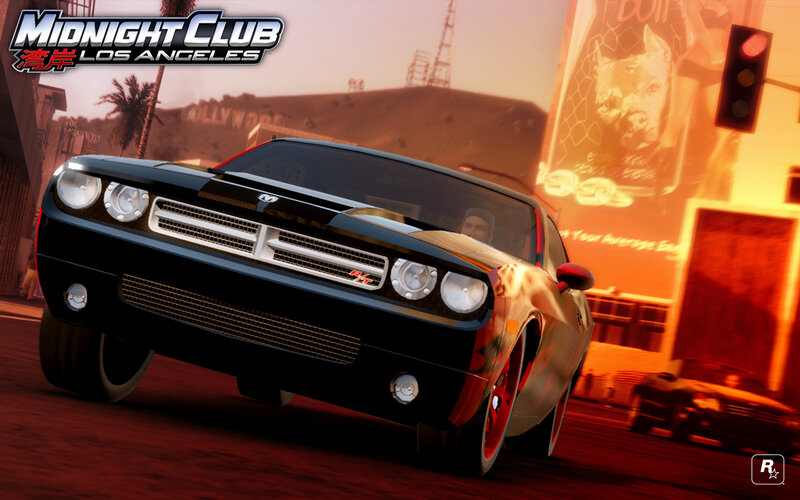 Black Muscle Car — Dramatic, Sunset, 3d Render