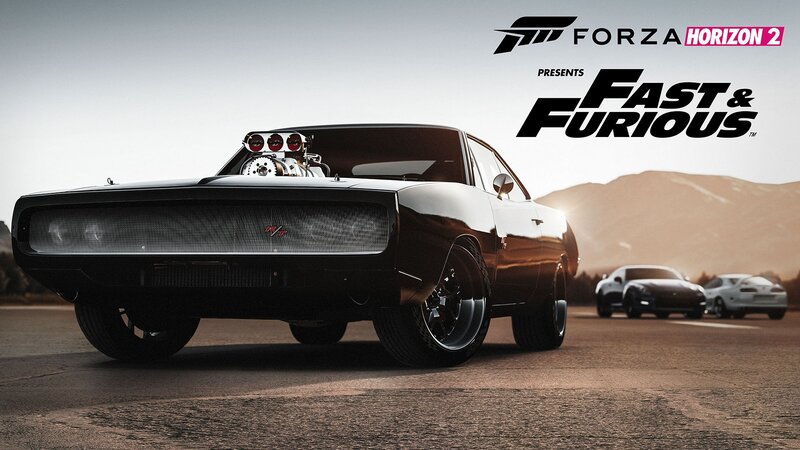Black Muscle Car — Dramatic, Sunset, Digital Art, Cars