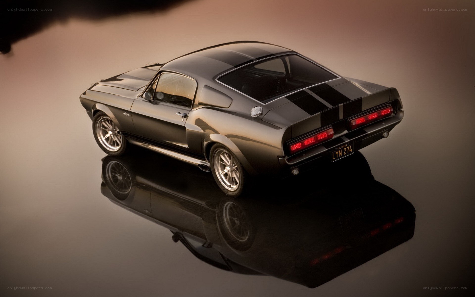 black muscle car model