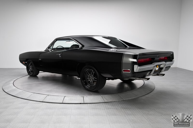 Black Muscle Car — Neutral, Photograph, Rotating Platform, Studio, Gray