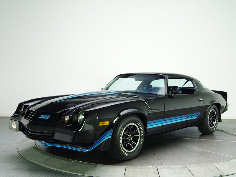 Black Muscle Car — Neutral, Photograph, Stripes