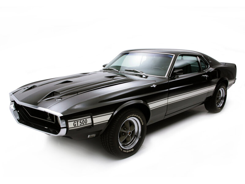Black Muscle Car — Neutral, Photograph