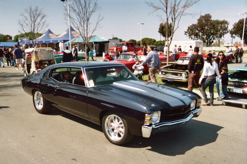 Black Muscle Car — Outdoor