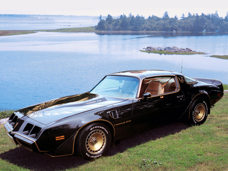 Black Muscle Car — Serene, Morning
