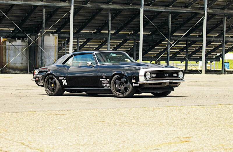 Black Muscle Car — Static, Afternoon, Photograph