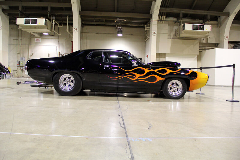 Black Muscle Car — Static, Photograph