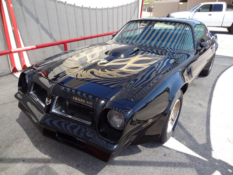 Black Muscle Car — Static