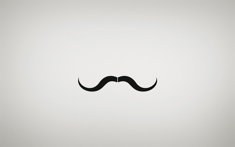 Black Mustache Icon
