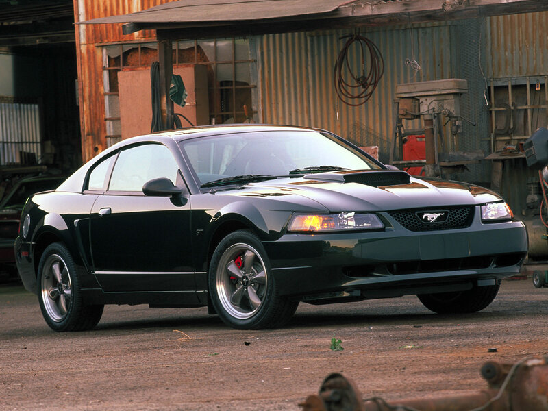 Black Mustang Car — Dramatic, Afternoon, Photograph, Garage