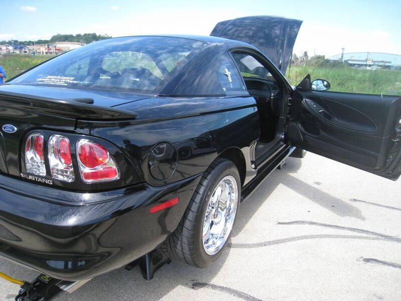 Black Mustang Car — Neutral