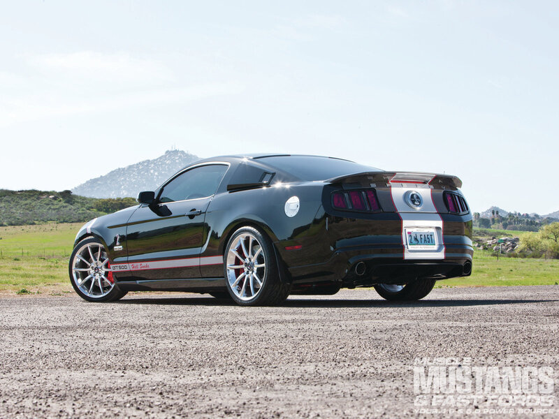 Black Mustang Car — Serene
