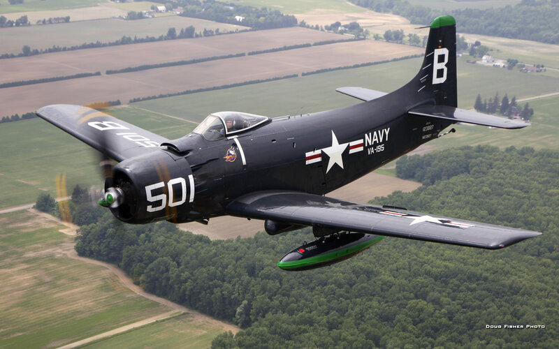 Black Navy Plane