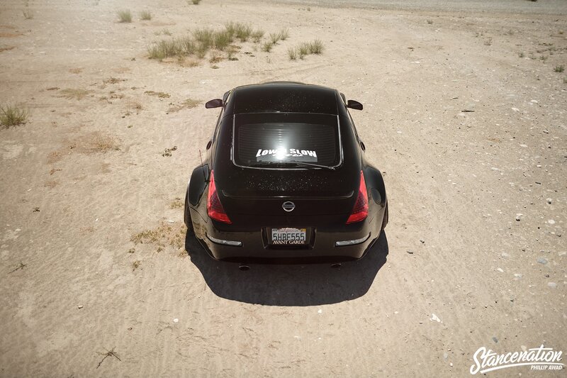 Black Nissan 350Z Car — Arid