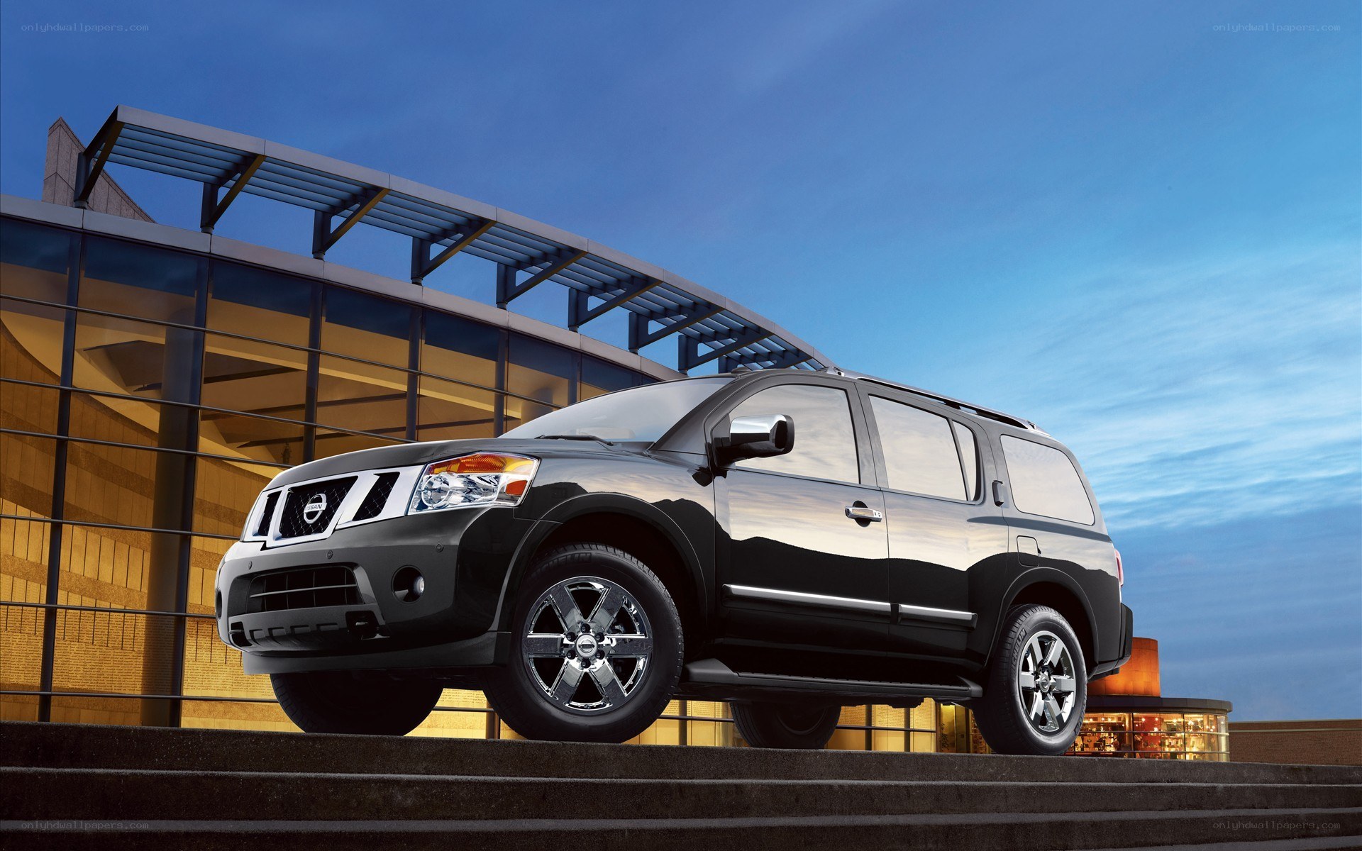 Black Nissan Armada SUV