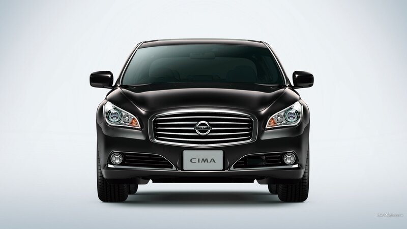 Black Nissan Cima — Neutral