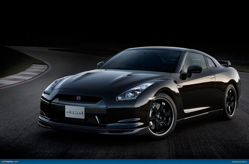 Black Nissan Gt-r Spec V