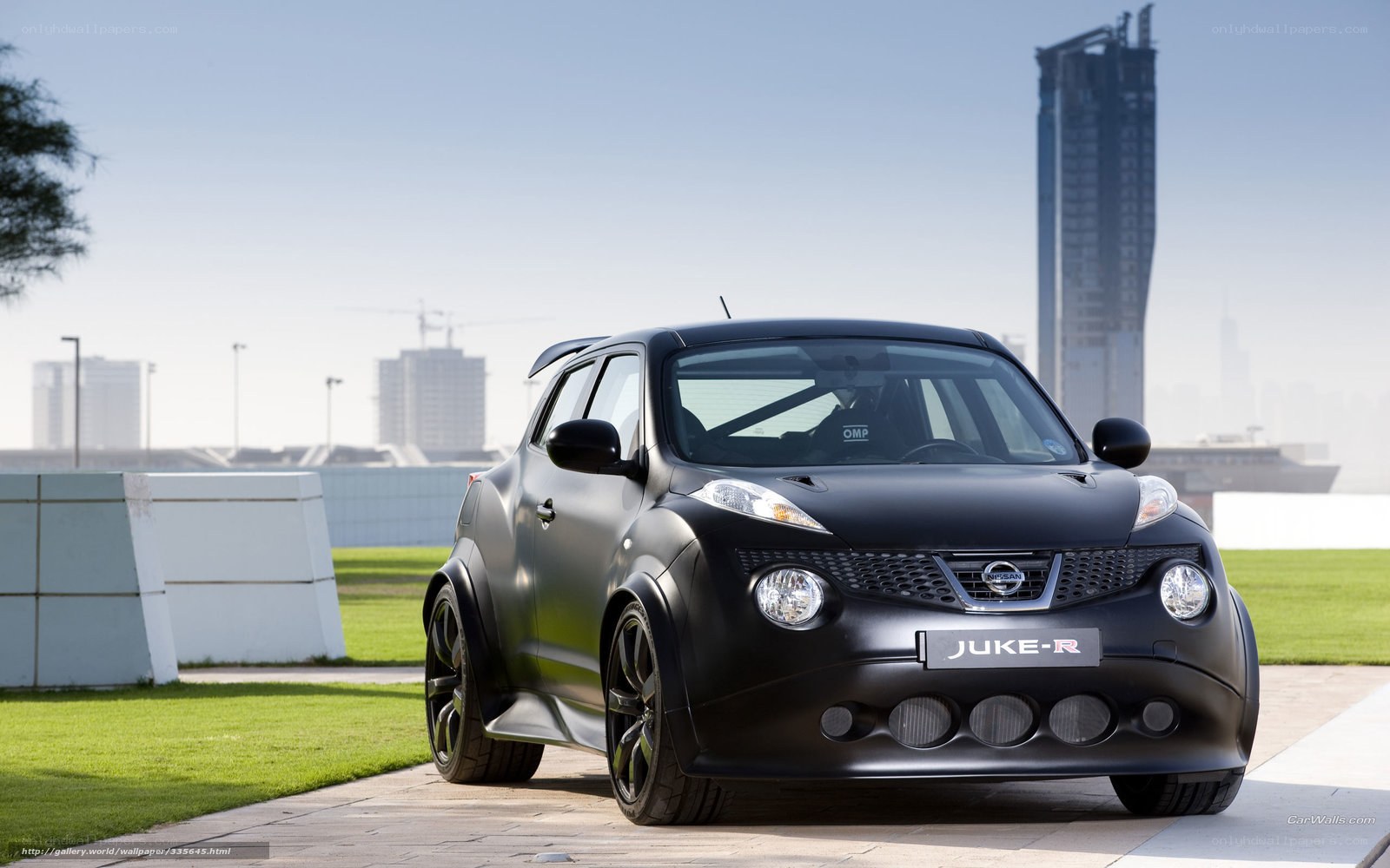 Black Nissan Juke-R car