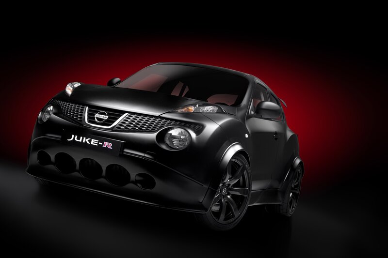 Black Nissan Juke-r — Dramatic, Photograph, Car, Grille