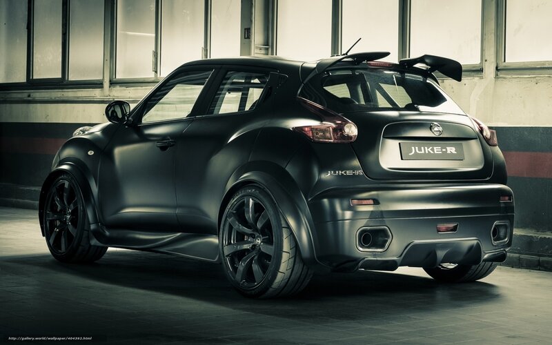 Black Nissan Juke-r — Dramatic, Photograph