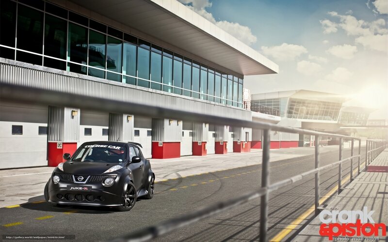 Black Nissan Juke-R — Dramatic