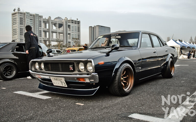 Black Nissan Skyline GT-R