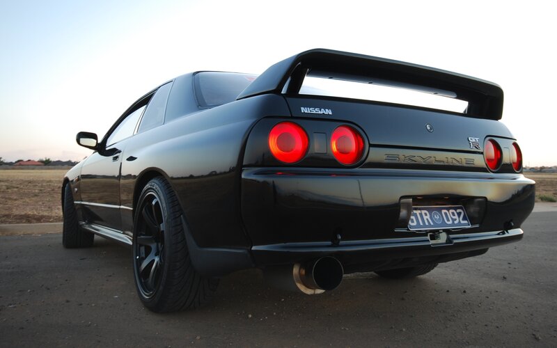 Black Nissan Skyline GT-R