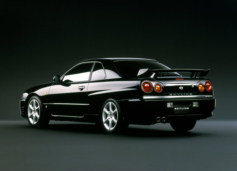 Black Nissan Skyline GT-R