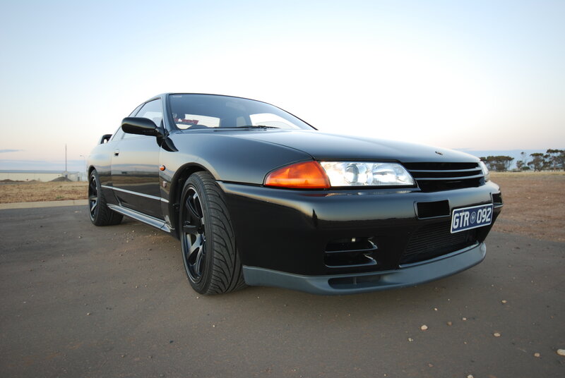 Black Nissan Skyline GTR