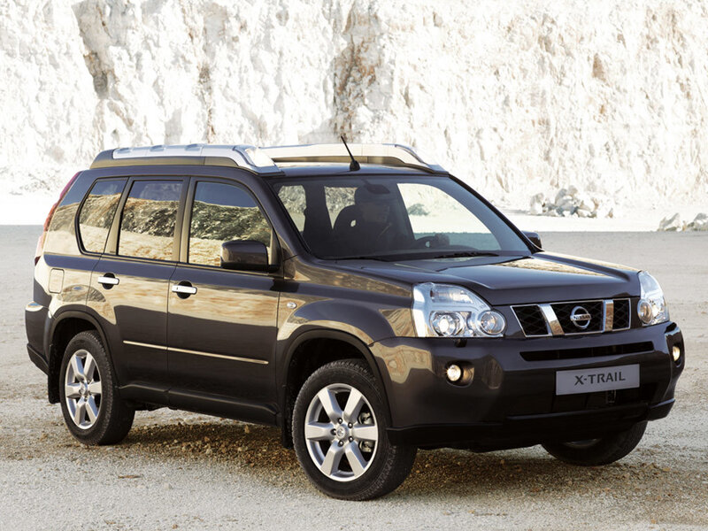 Black Nissan X-Trail SUV