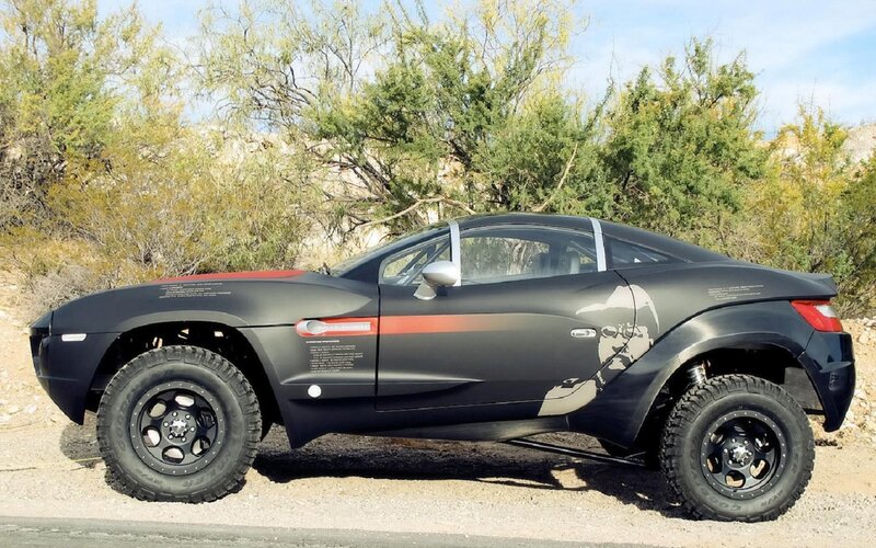 Black Off-road Car