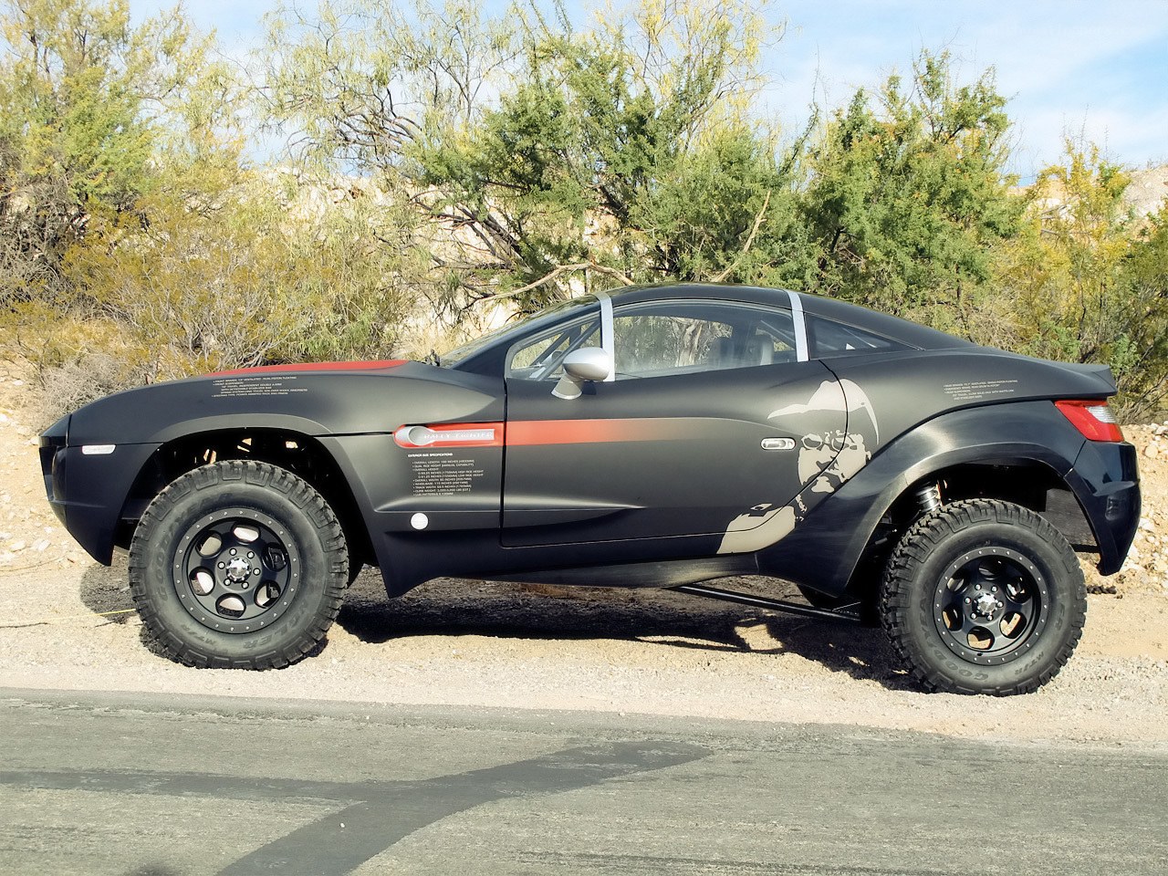 black off-road concept car