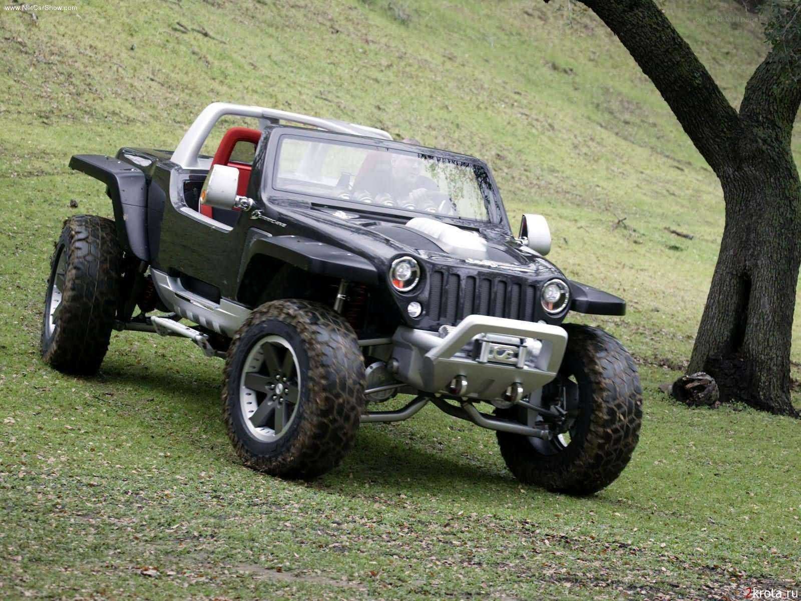black off-road concept vehicle