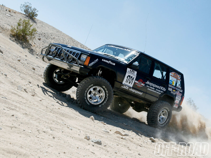 Black Off-road Jeep — Dynamic