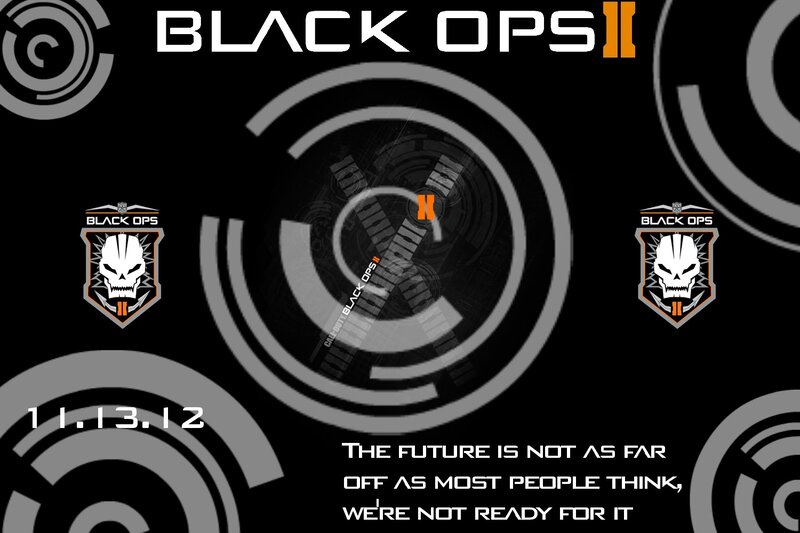 Black Ops II promotional art